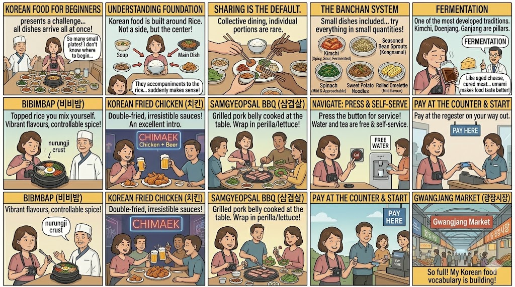 korea food for beginers