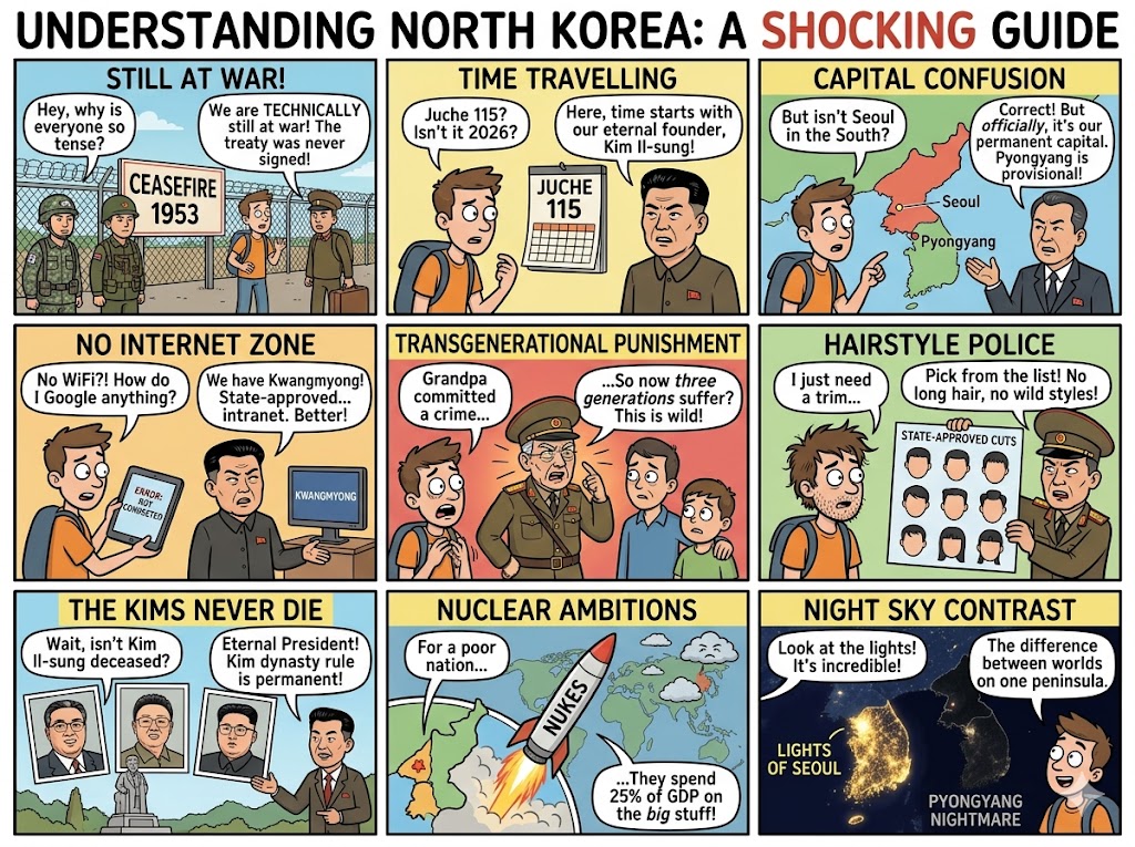 north korea shocking guide