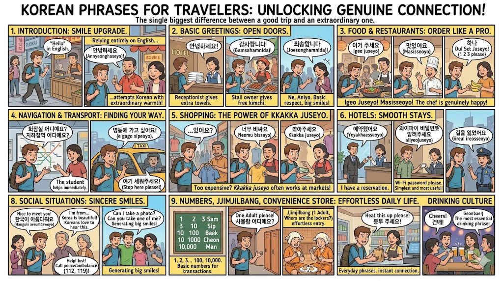 korean phrases for travelers