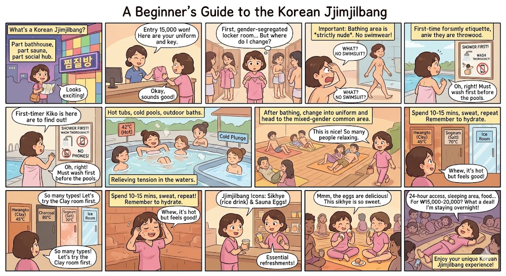 Korean JjimJilbang