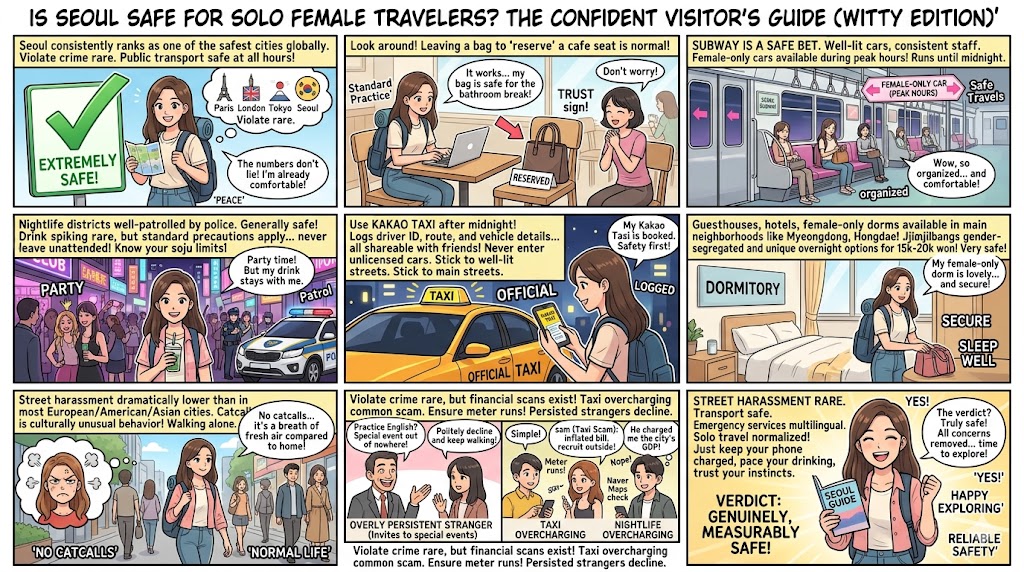 Seoul solo travel female
