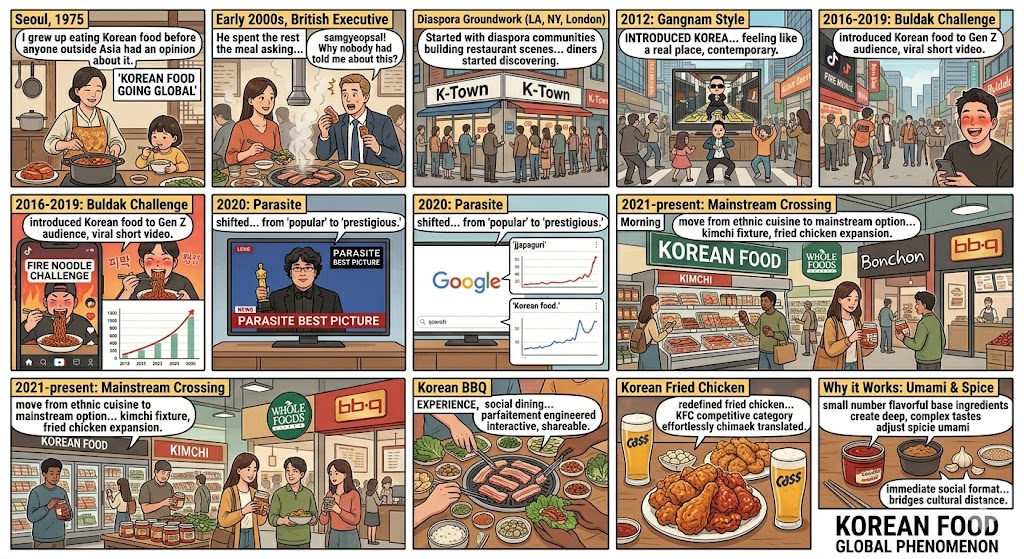 Korean food going global