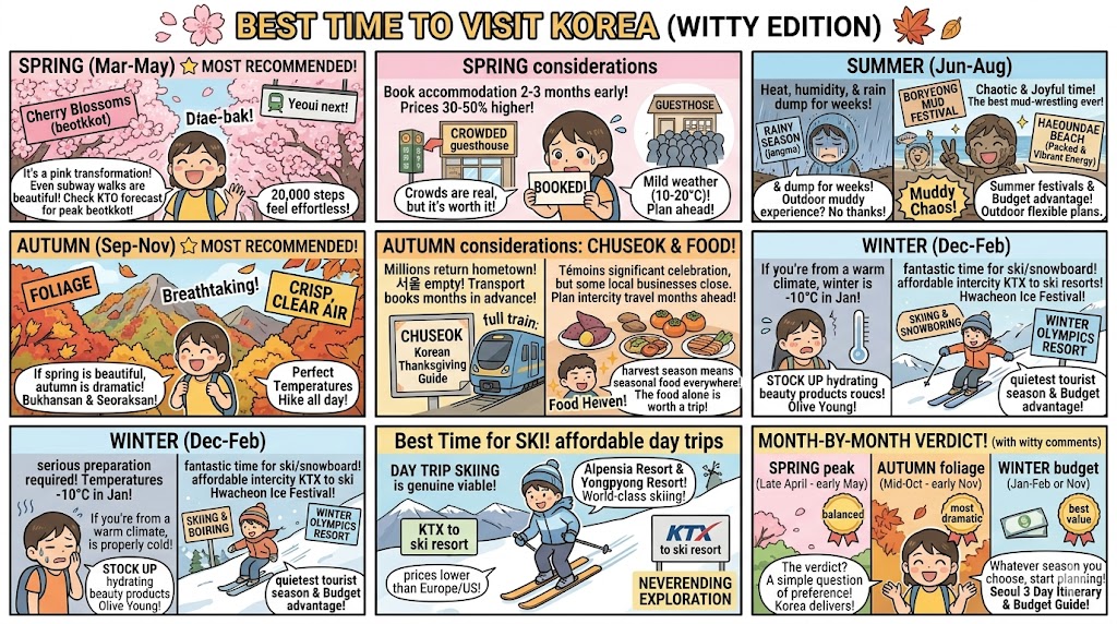 visiting Korea