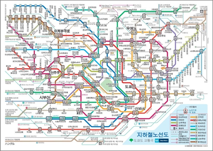 Tokyo's train system 