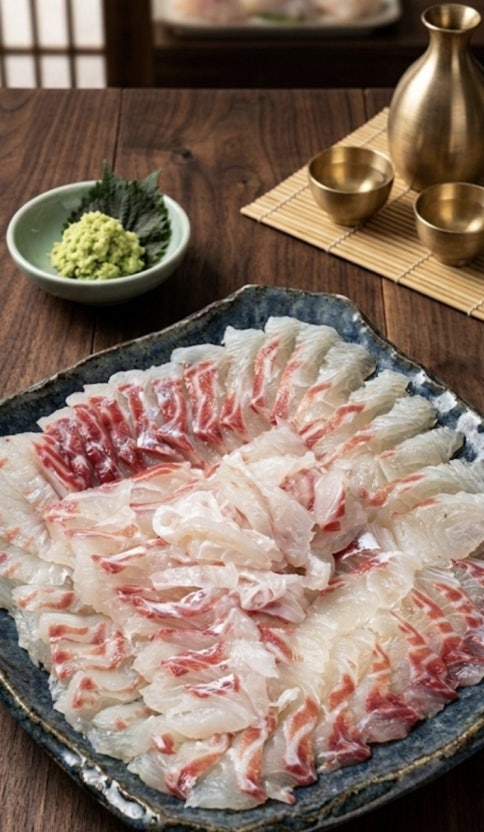 Raw fish (회) 