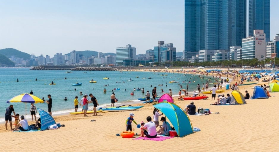 Haeundae Beach (해운대해수욕장)