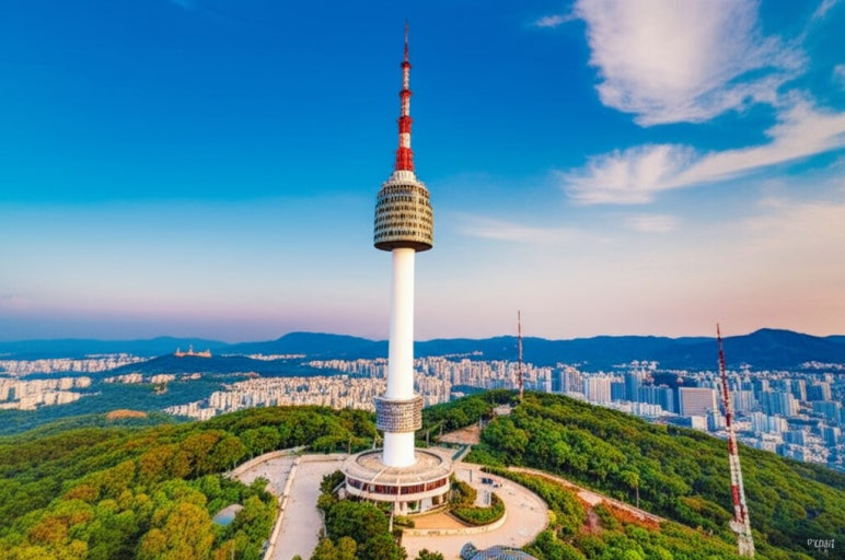 Namsan and N Seoul Tower