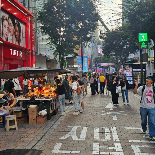 Korean Street Food in Myeongdong