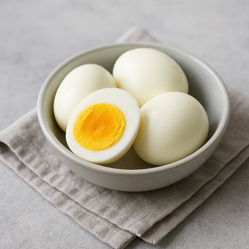 boiled eggs
