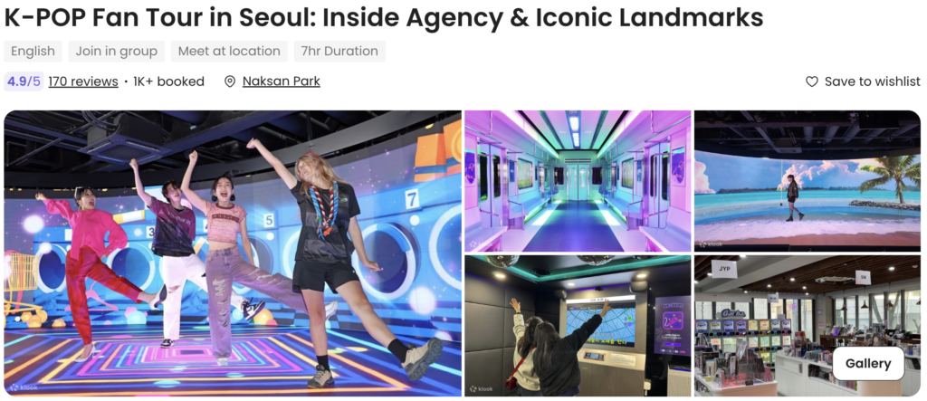 Kpop fan tour