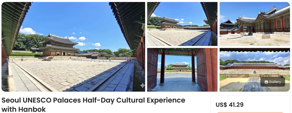 Korean cultural experience