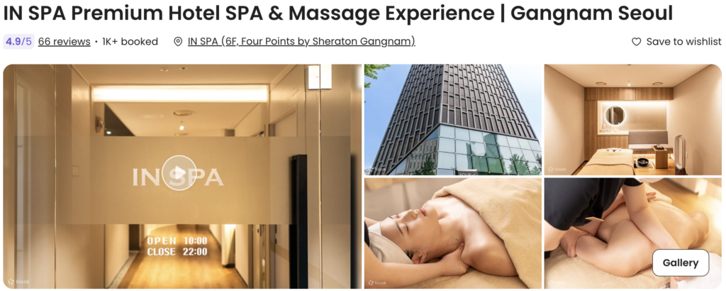 Gangnam spa