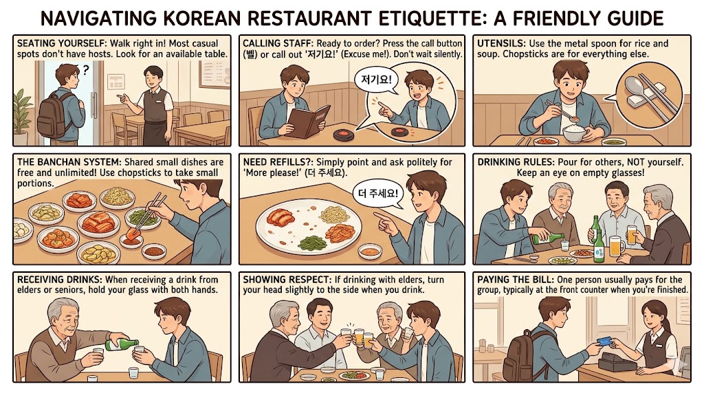 korean restaurant etiquette