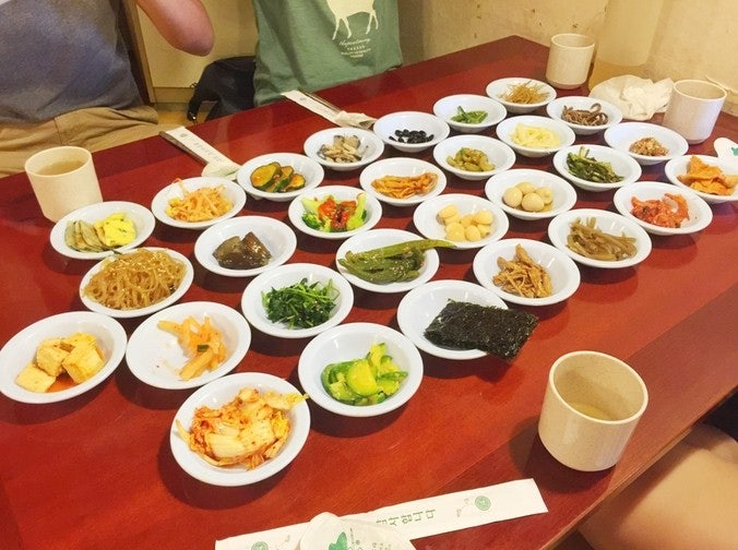 Banchan is free and unlimited.